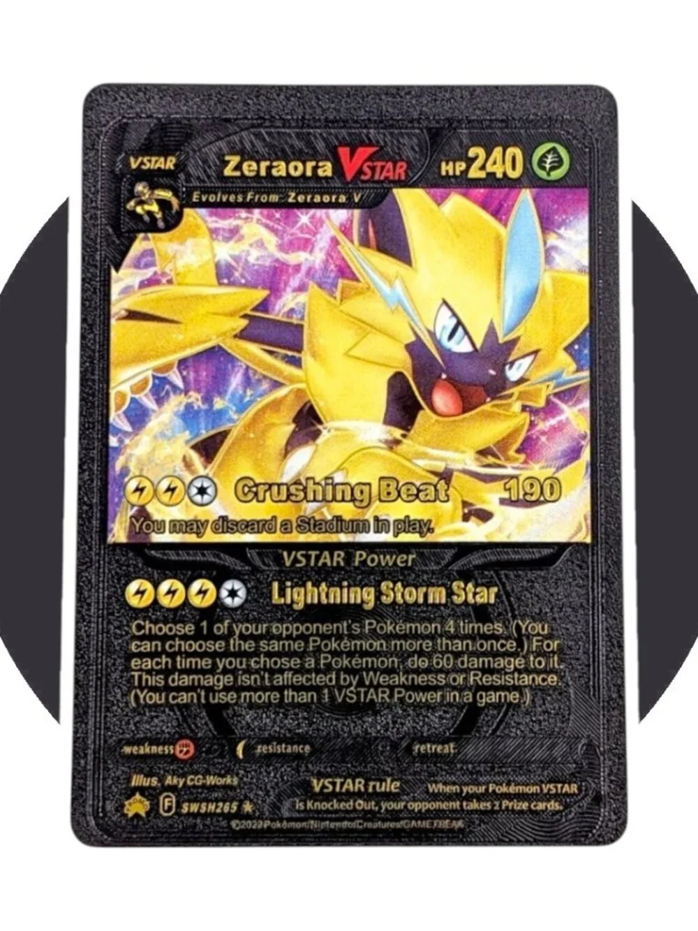 vstar pokemon card black Charizard SWSH Star Promos Gold Foil Black Promo Pokemon